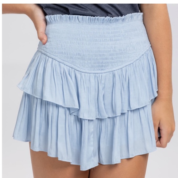 Mustard Seed Dresses & Skirts - NWT Ruffle Mini Skort
